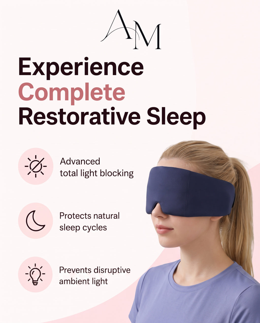 Light-Blocking Sleep Mask