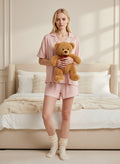 Cloud Pajama Set - Pink